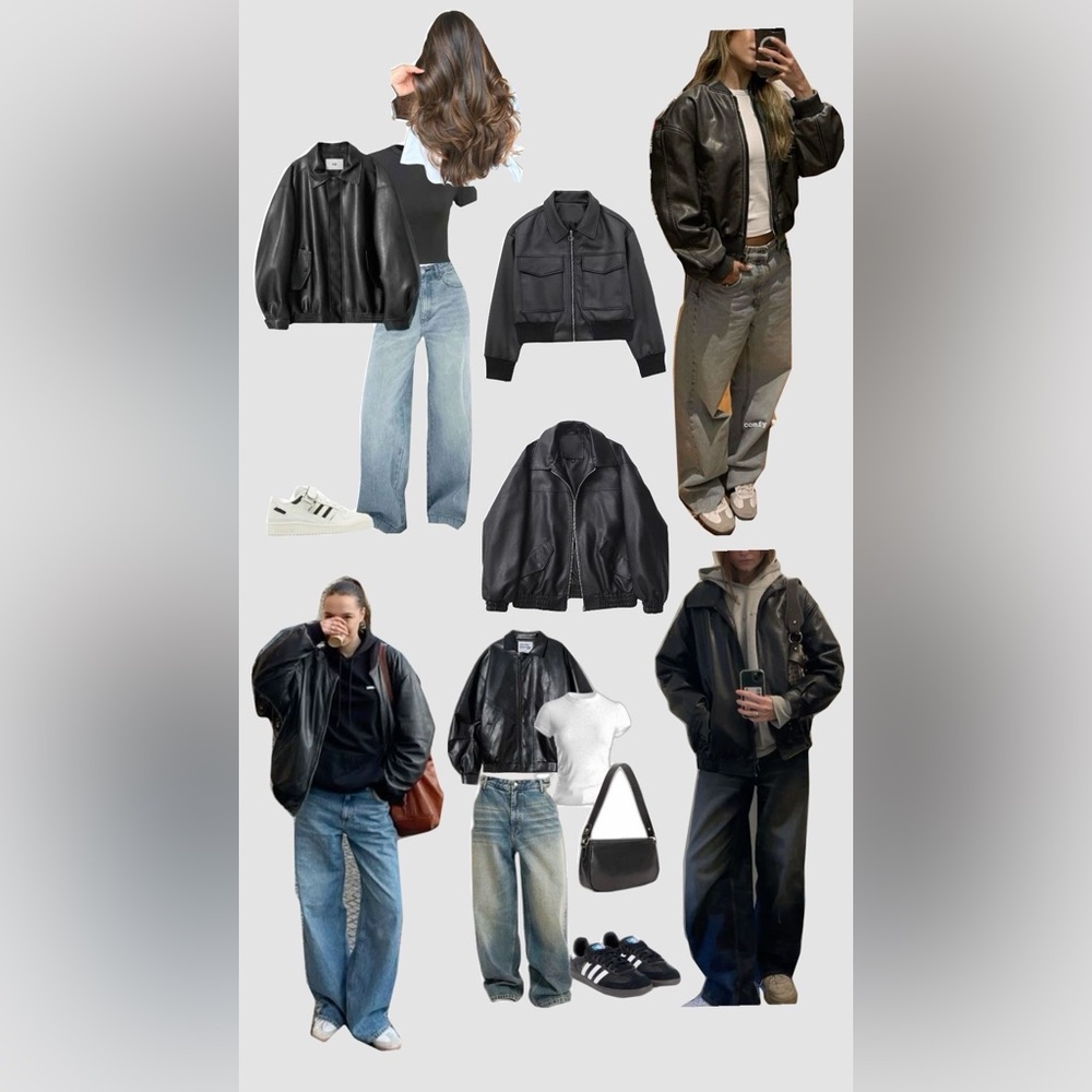 The territory Ahead vintage leather jacket